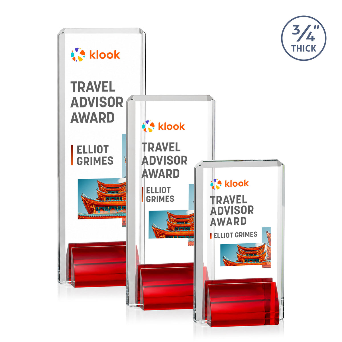 Annapolis VividPrint™ Award - Red