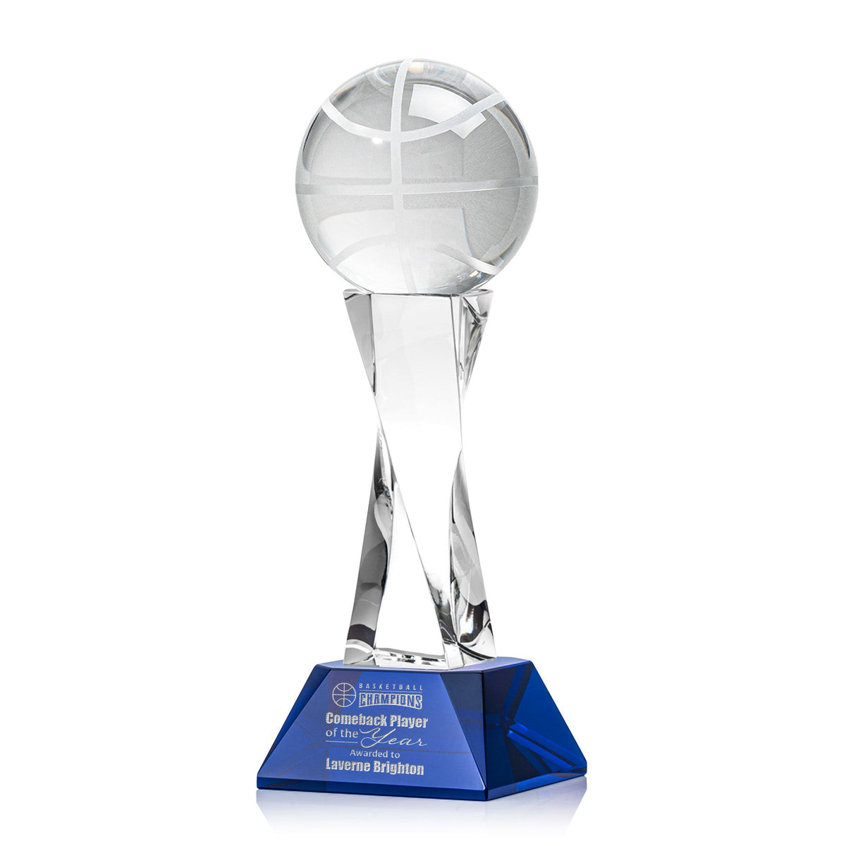 Basketball Award on Langport Base
