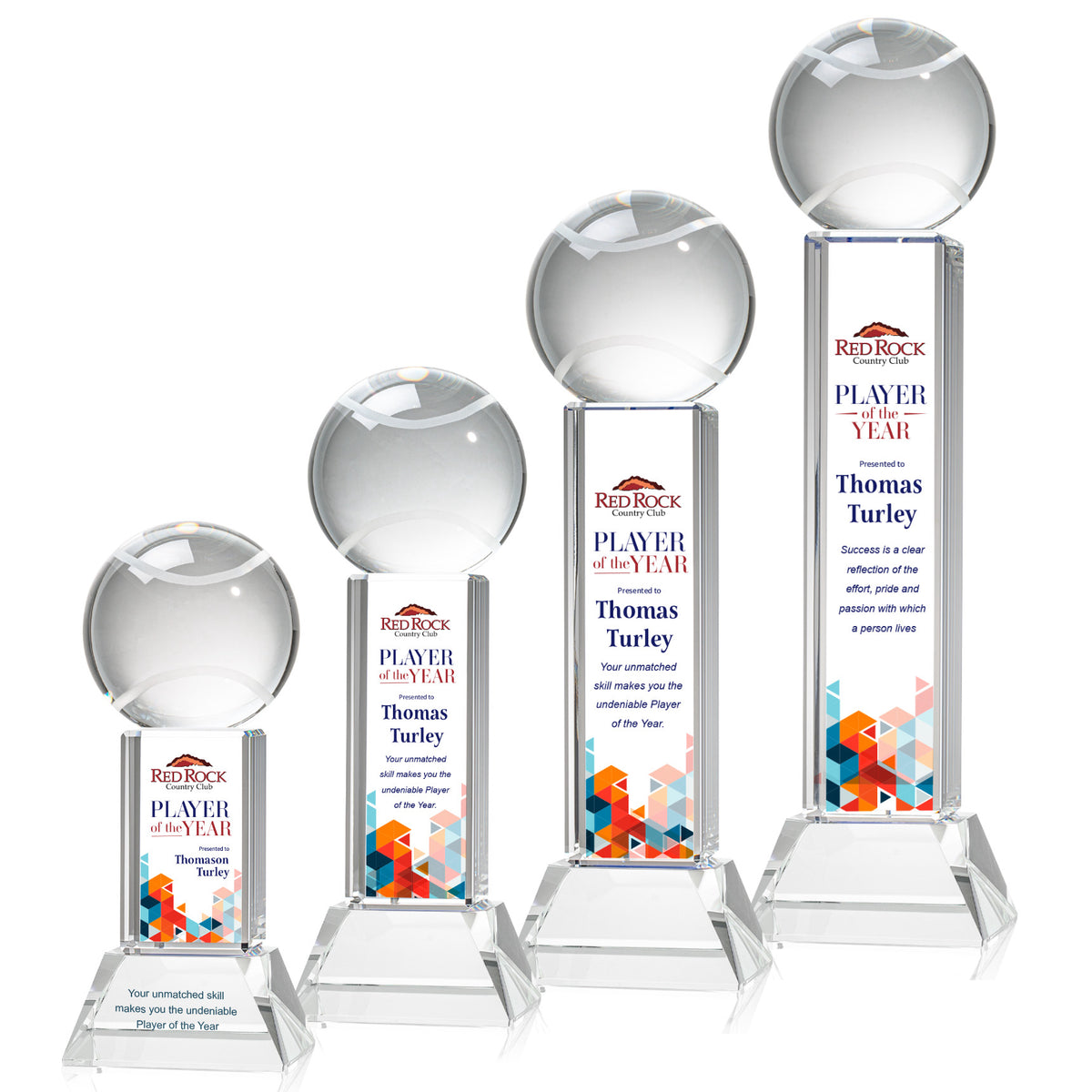 Tennis Ball VividPrint™ Award on Stowe