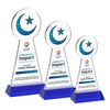 Crescent & Star VividPrint™ Award on Hartford Base
