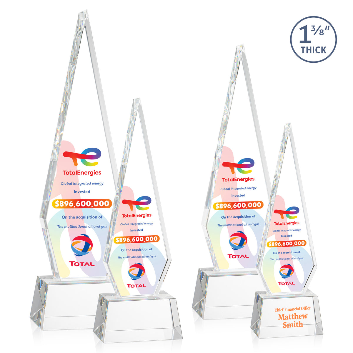 Springfield VividPrint™ Award on Robson Base