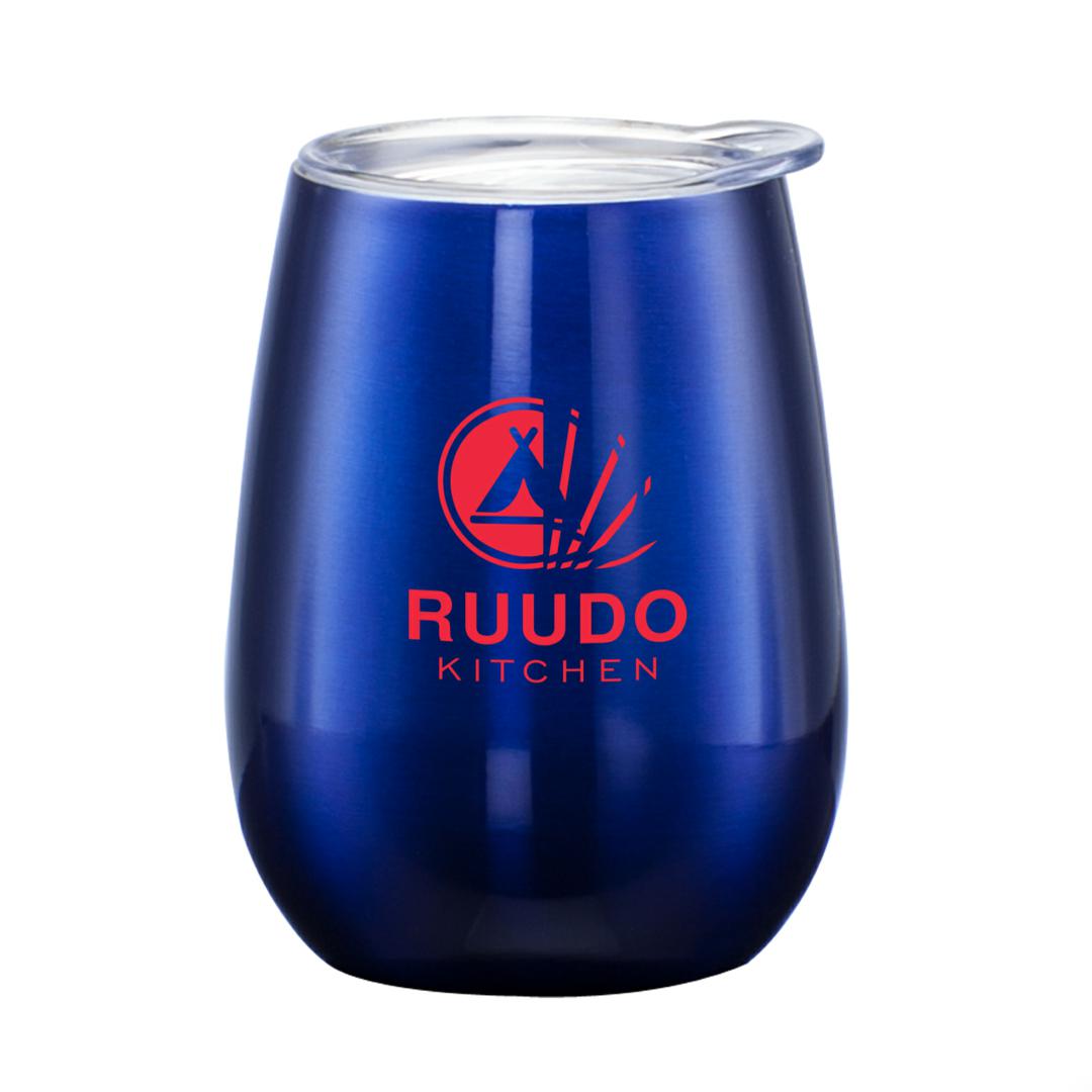 Vivaldi Wine Tumbler - 10oz — Blue — D102-BL