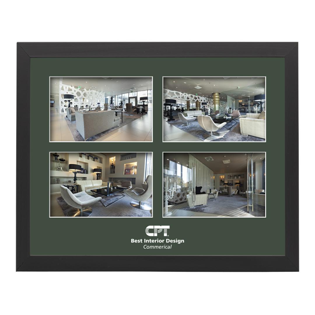 Dunmore 4 Picture Frame – Forest Green