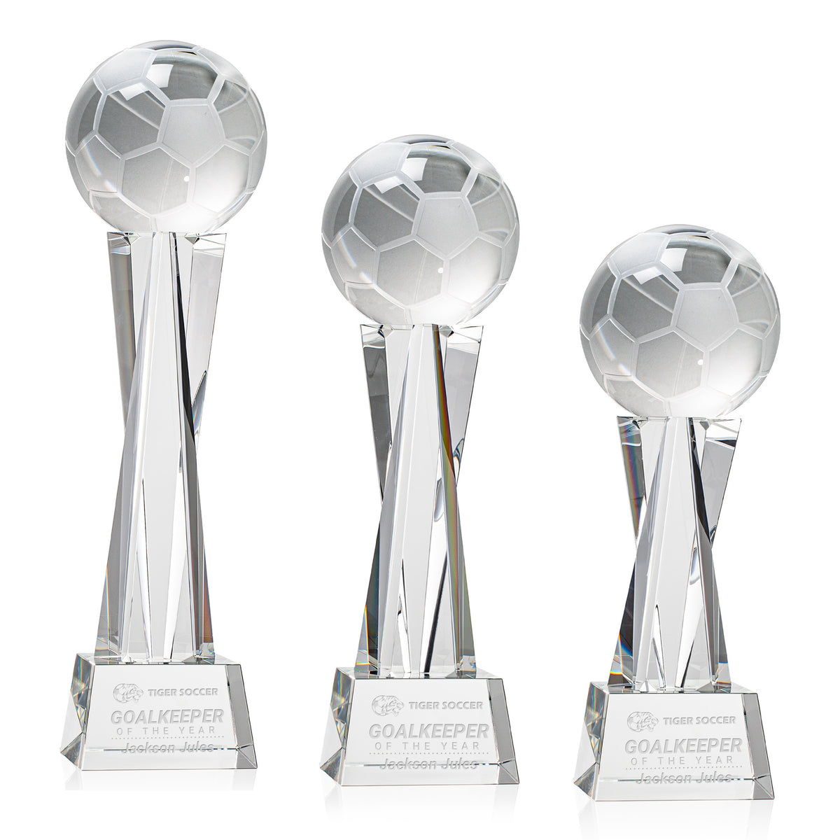 Soccer Ball Award on Grafton Base