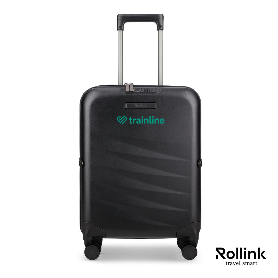 Rollink® Mono 21" Carry On Luggage – Black