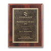 Double Etched Plaque — Style and Size