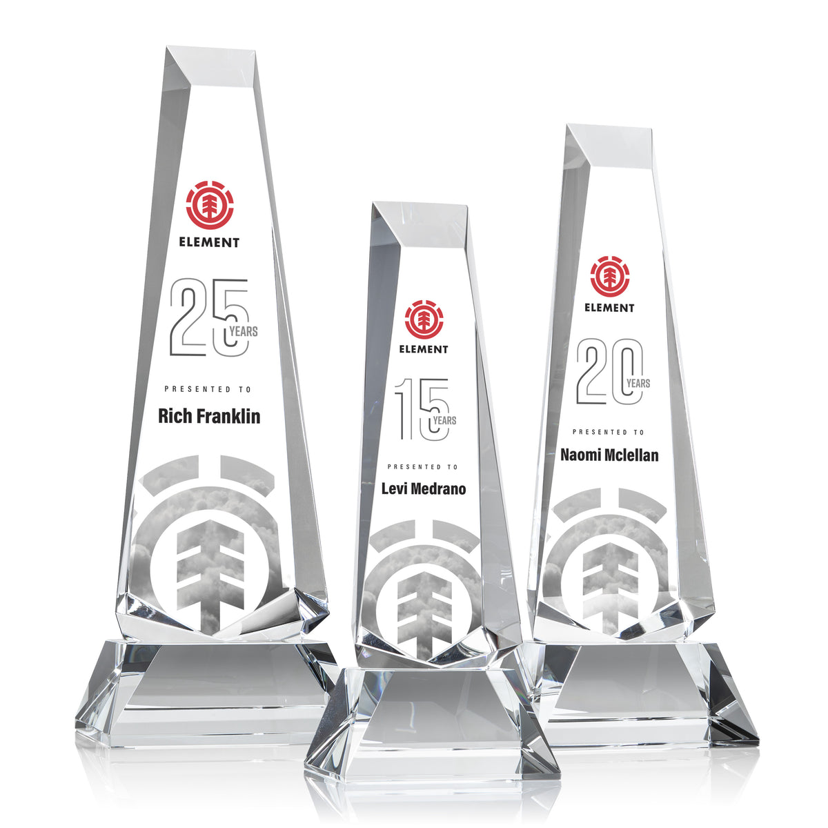 Rustern Obelisk VividPrint™ Award on Base