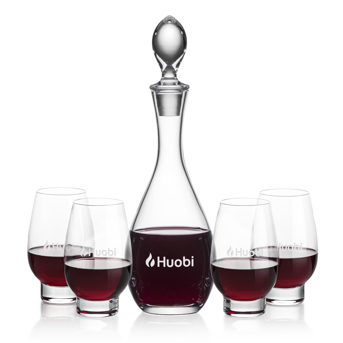 Malvern Decanter & Glenarden Stemless Wine
