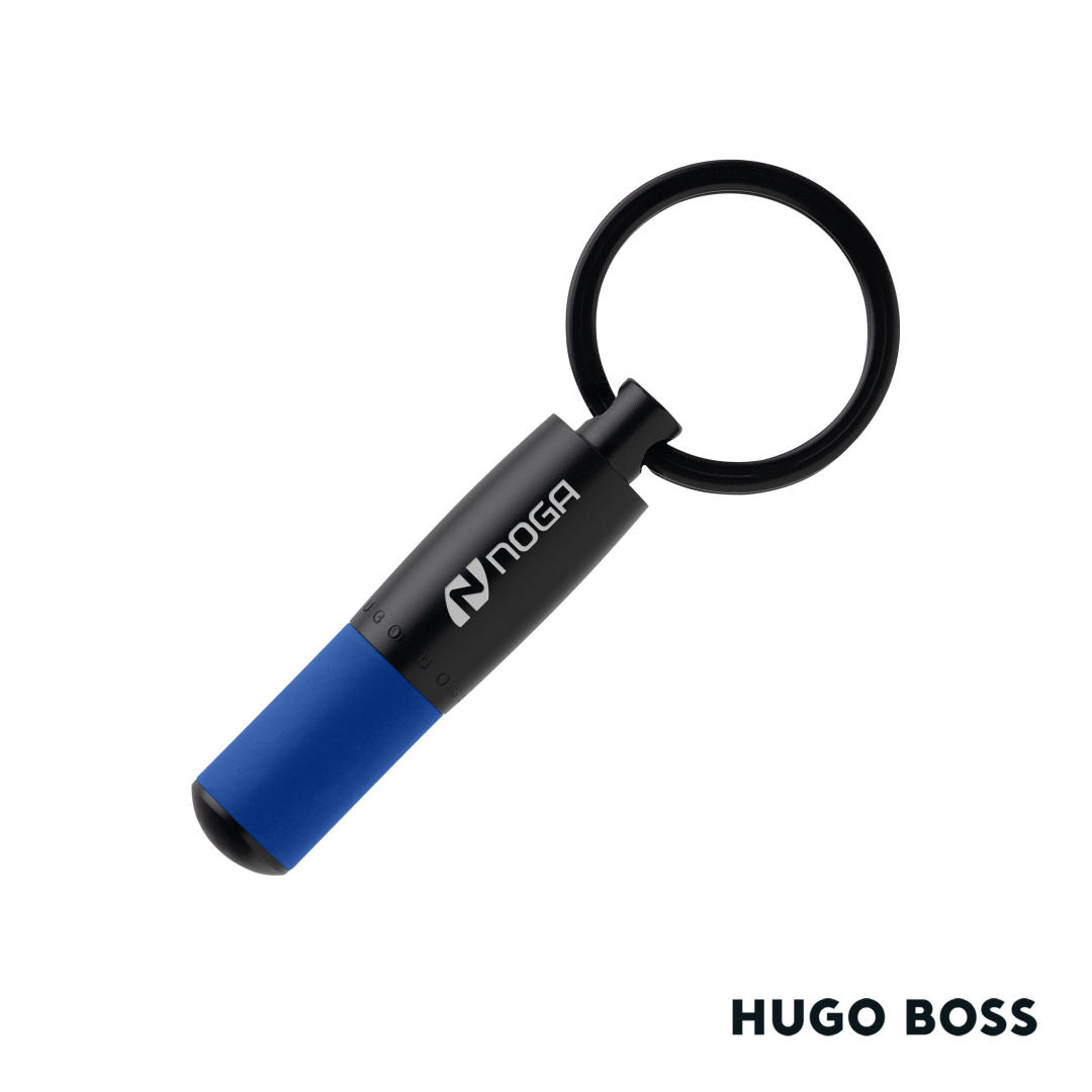 Hugo Boss® Gear Matrix Key Ring – Blue