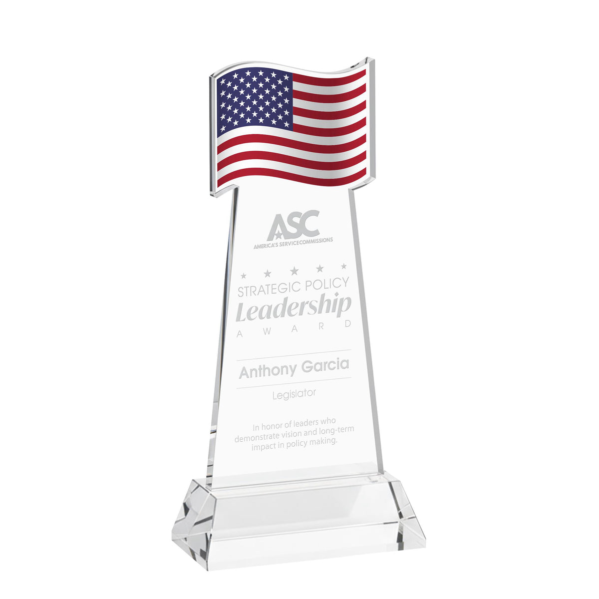 Flag Award on Hartford Base