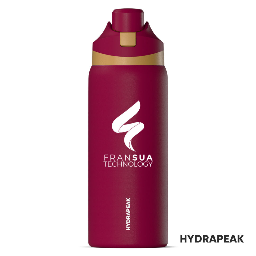 Hydrapeak® Oasis Water Bottle — Rust Belt Crimson — HYP1004-CR