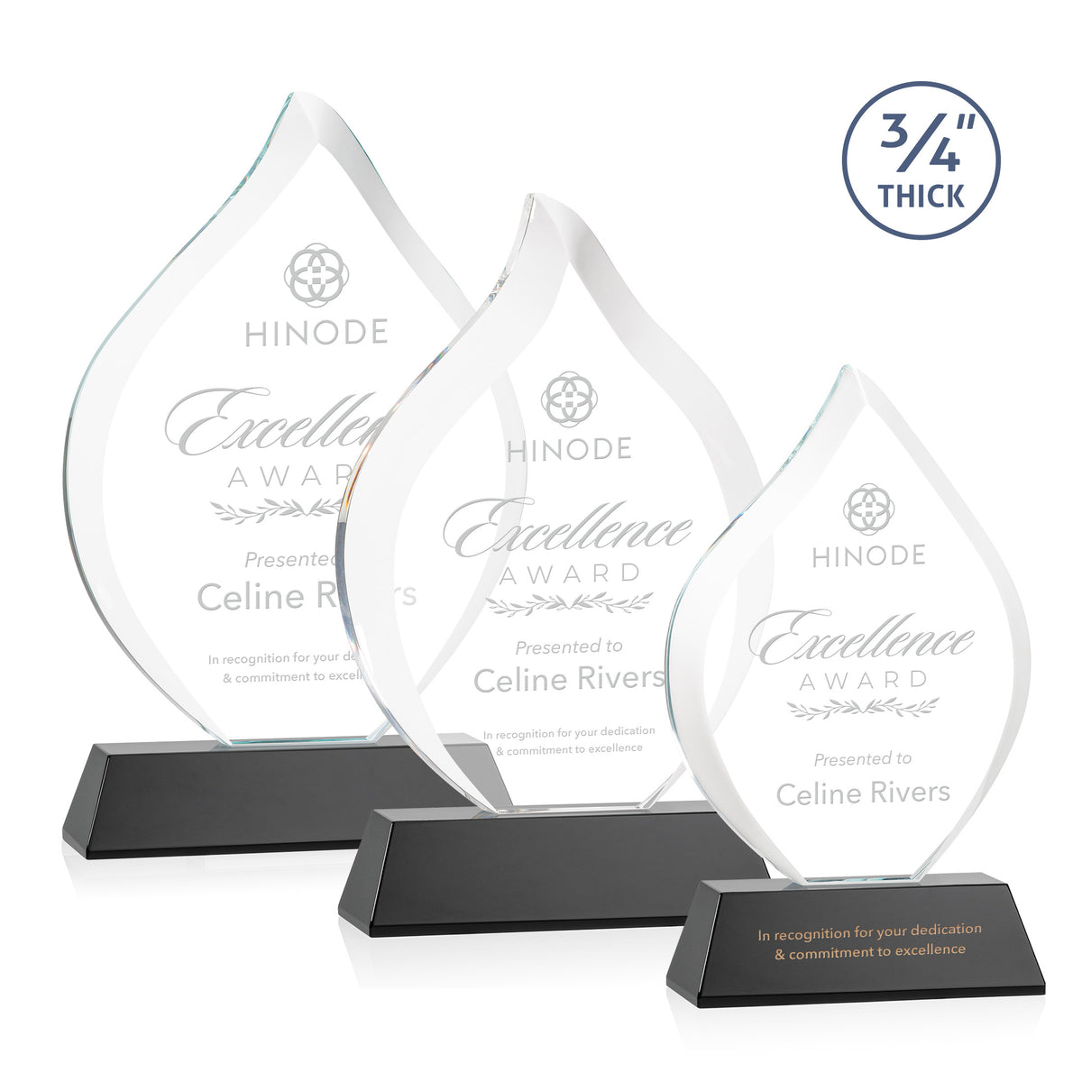 Worthington Award on Newhaven Base - Black