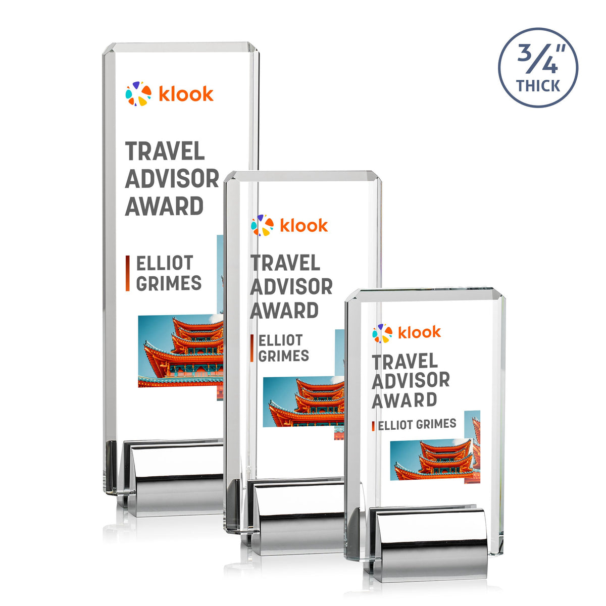 Annapolis VividPrint™ Award - Chrome