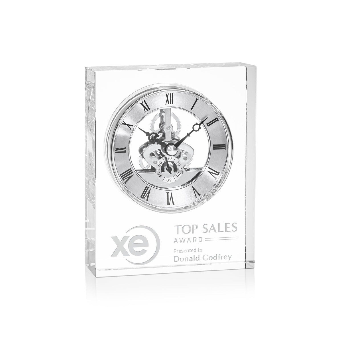 Ashland Clock - Silver