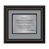 Cardoba Certificate TexEtch Framed Award