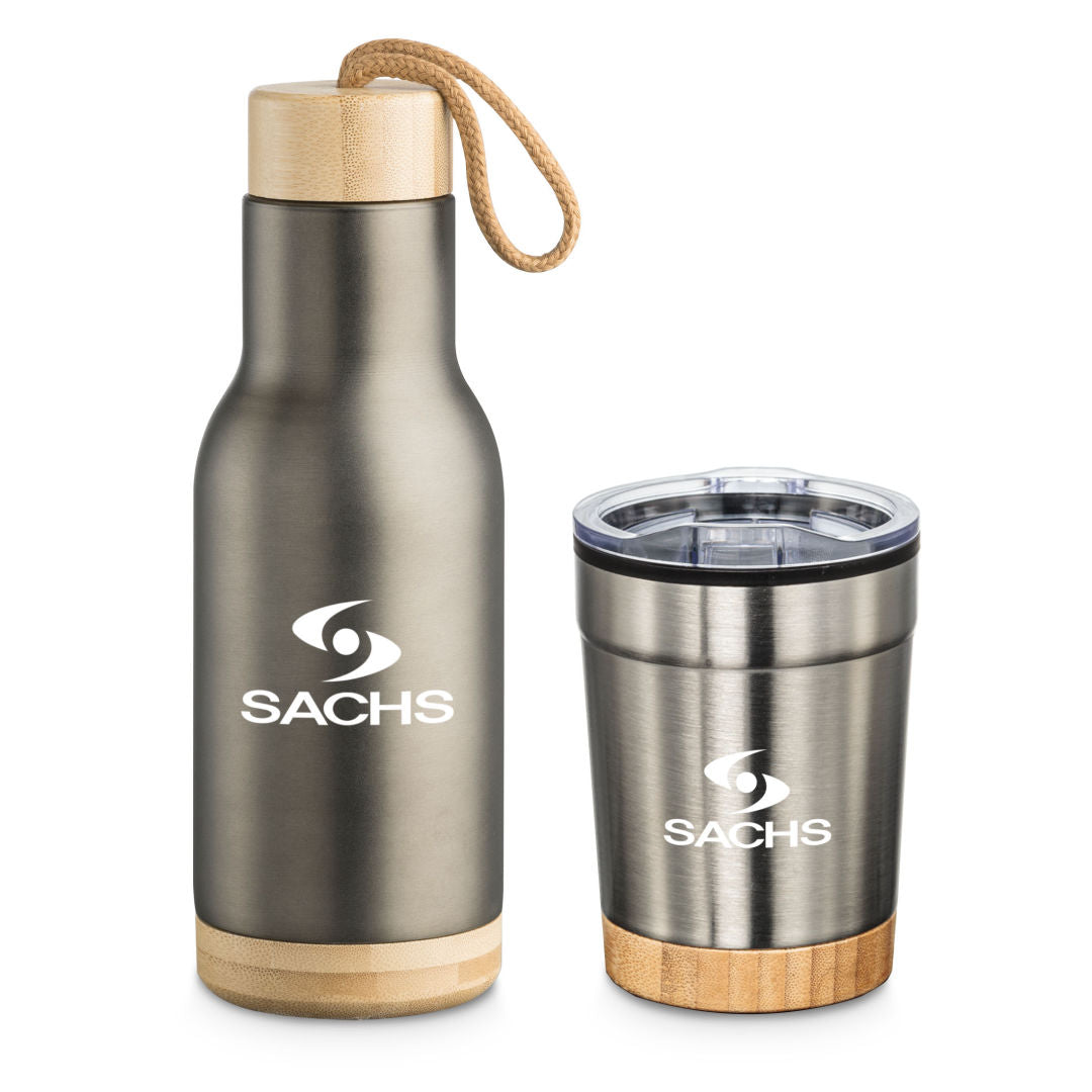 Arya Bottle & Tumbler Gift Set — Gray — G616-557-GY