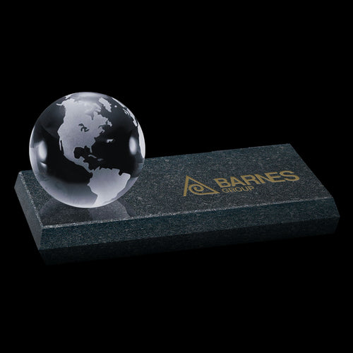 Globe on Granite Base