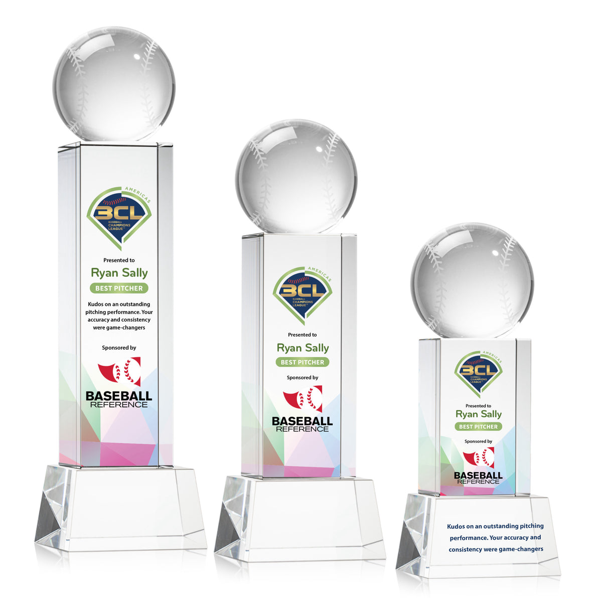 Baseball VividPrint™ Award on Belcroft