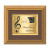 Terrene Certificate TexEtch Framed Award