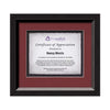 Omni Artisan Paper Certificate Framed Award