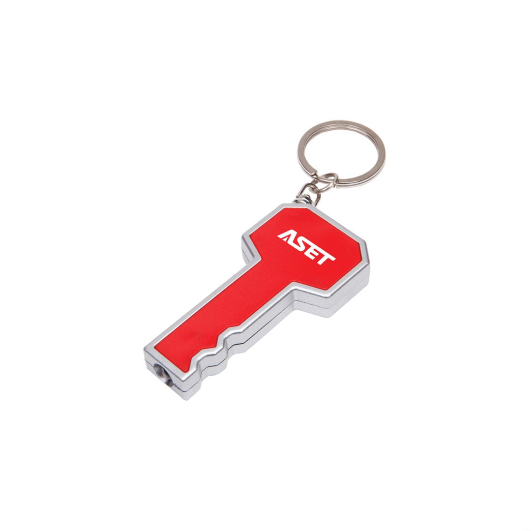 Key LED Flashlight / Keychain – Red