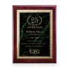 Gemstone Plaque — Wood, Plate Color and Size