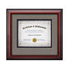 Cornaro Artisan Paper Certificate Framed Award