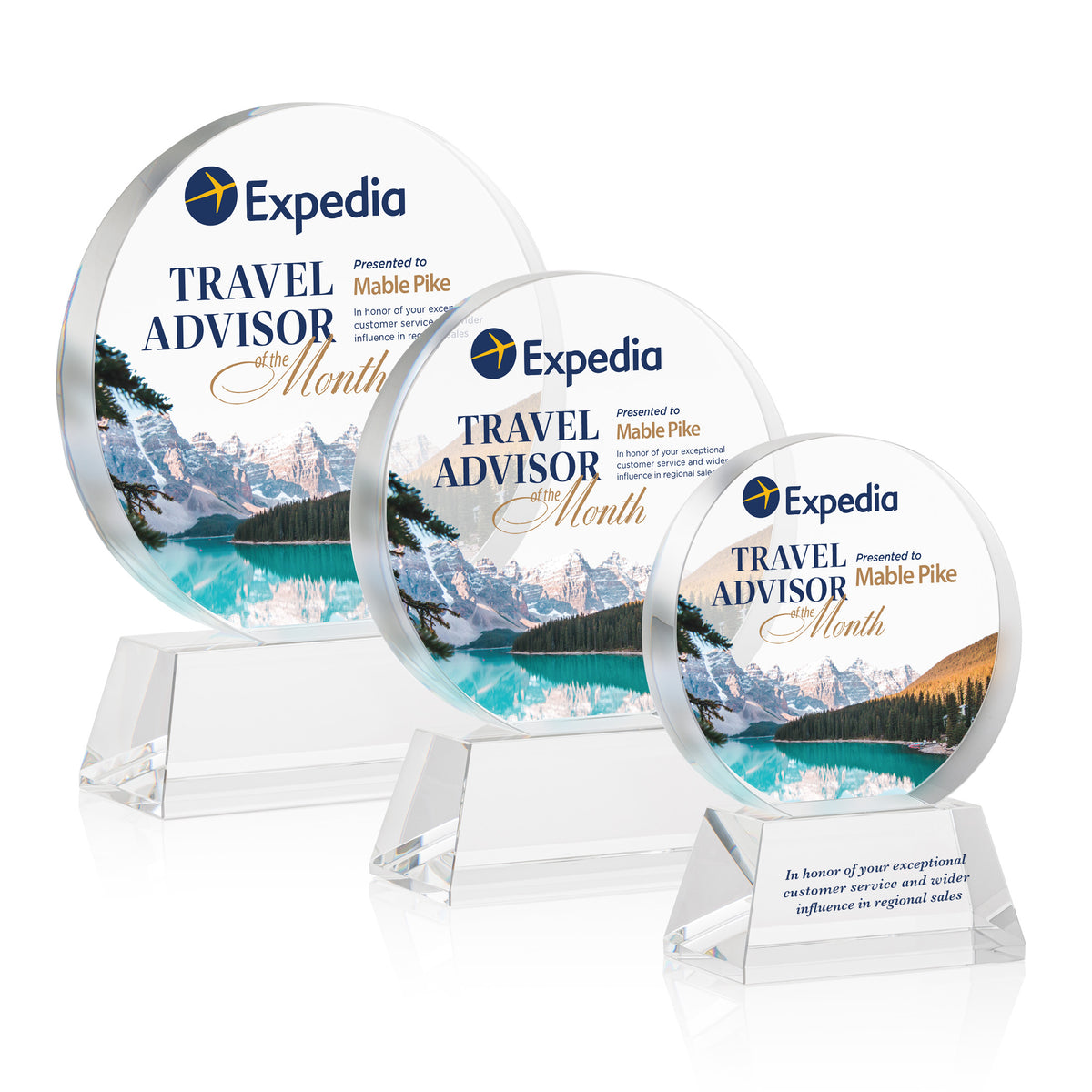 Glenwood Vividprint™ Award on Base