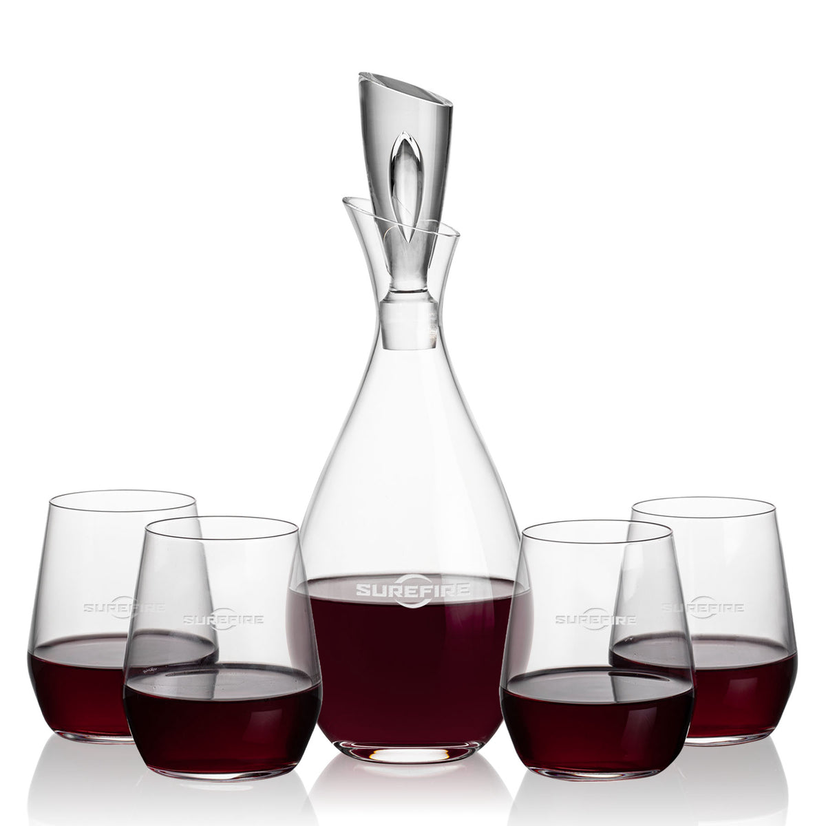 Juliette Decanter & Germain Stemless Wine