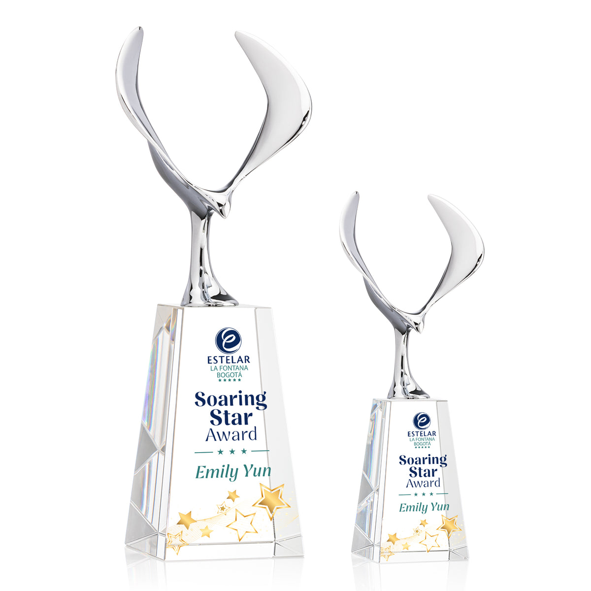 Maverick Eagle VividPrint™ Award on Novita Base - Clear