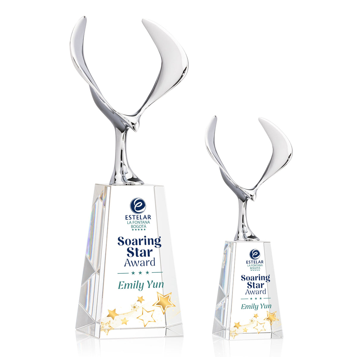 Maverick Eagle VividPrint™ Award on Novita Base - Clear