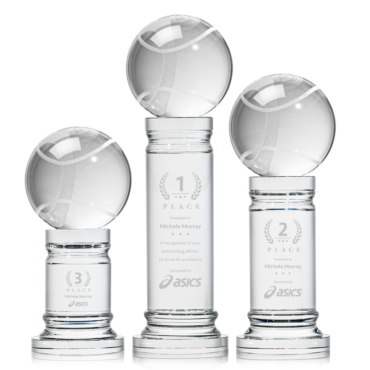 Tennis Ball Award on Colverstone Base