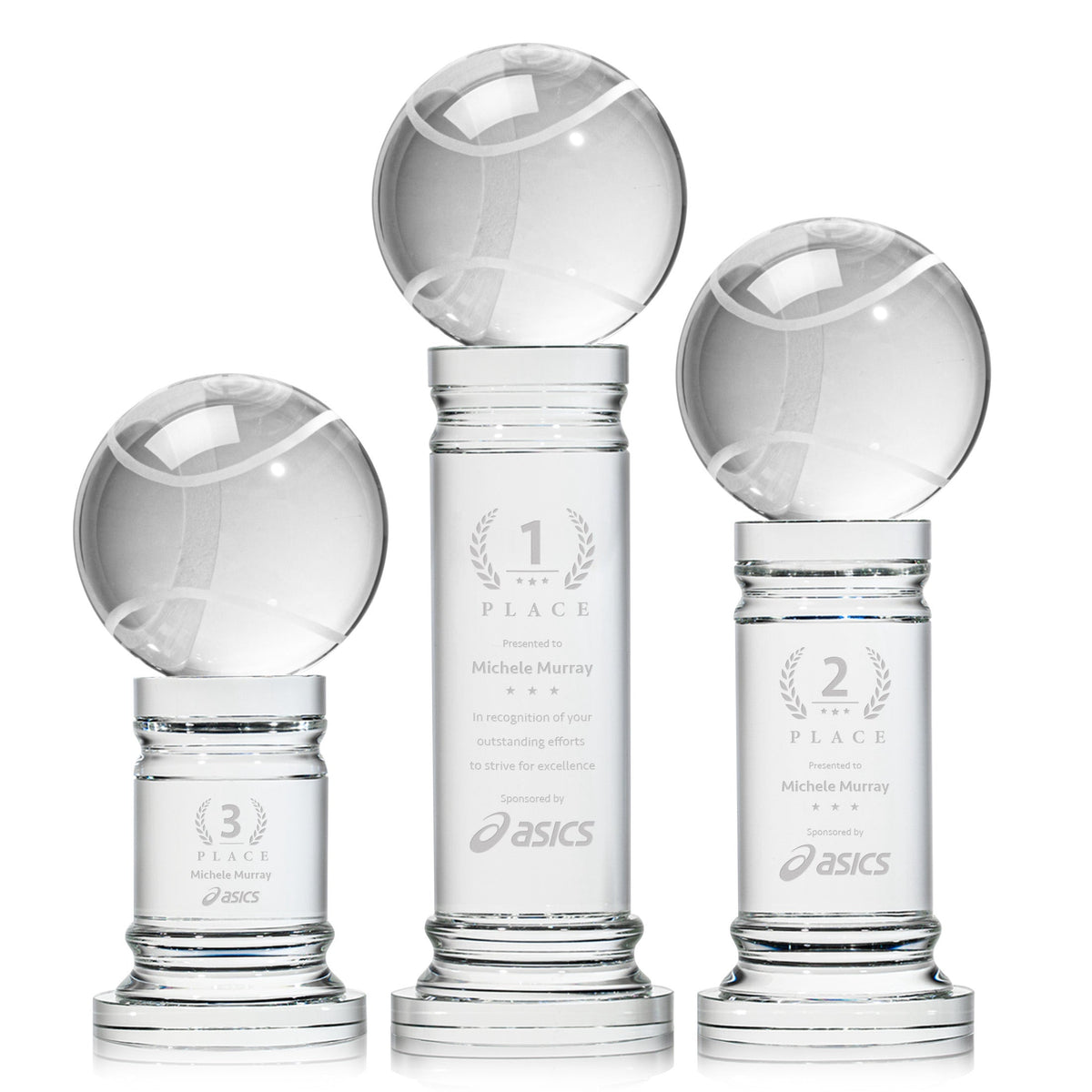 Tennis Ball Award on Colverstone Base