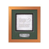 Eldridge Cast Paper Framed Award