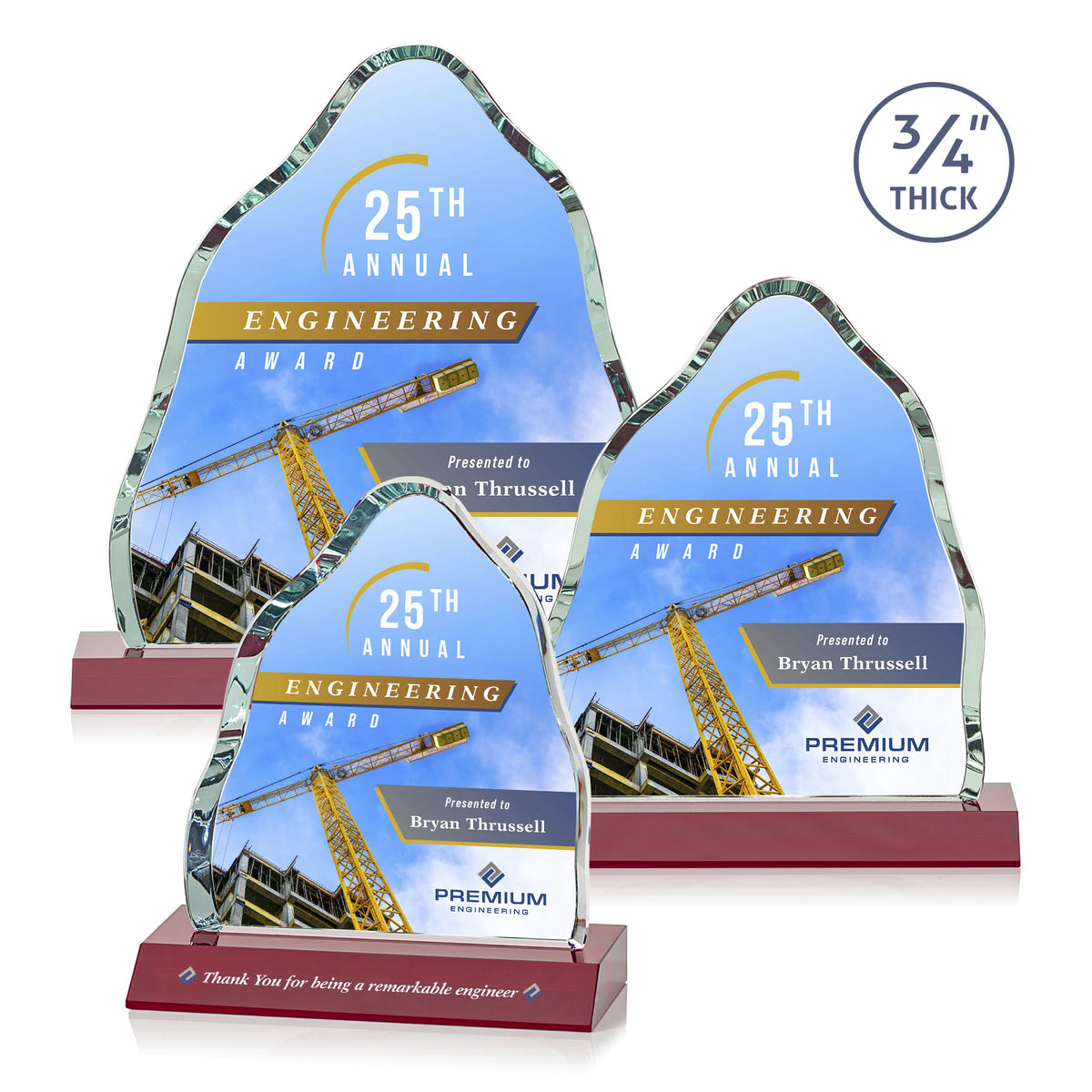 Dunwich VividPrint™ Award - Red