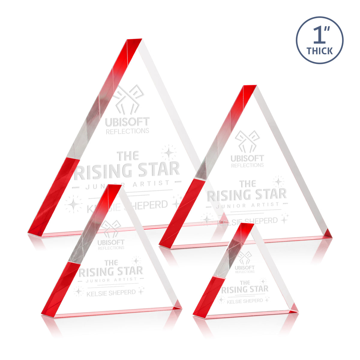 Spartan Triangle Award - Red