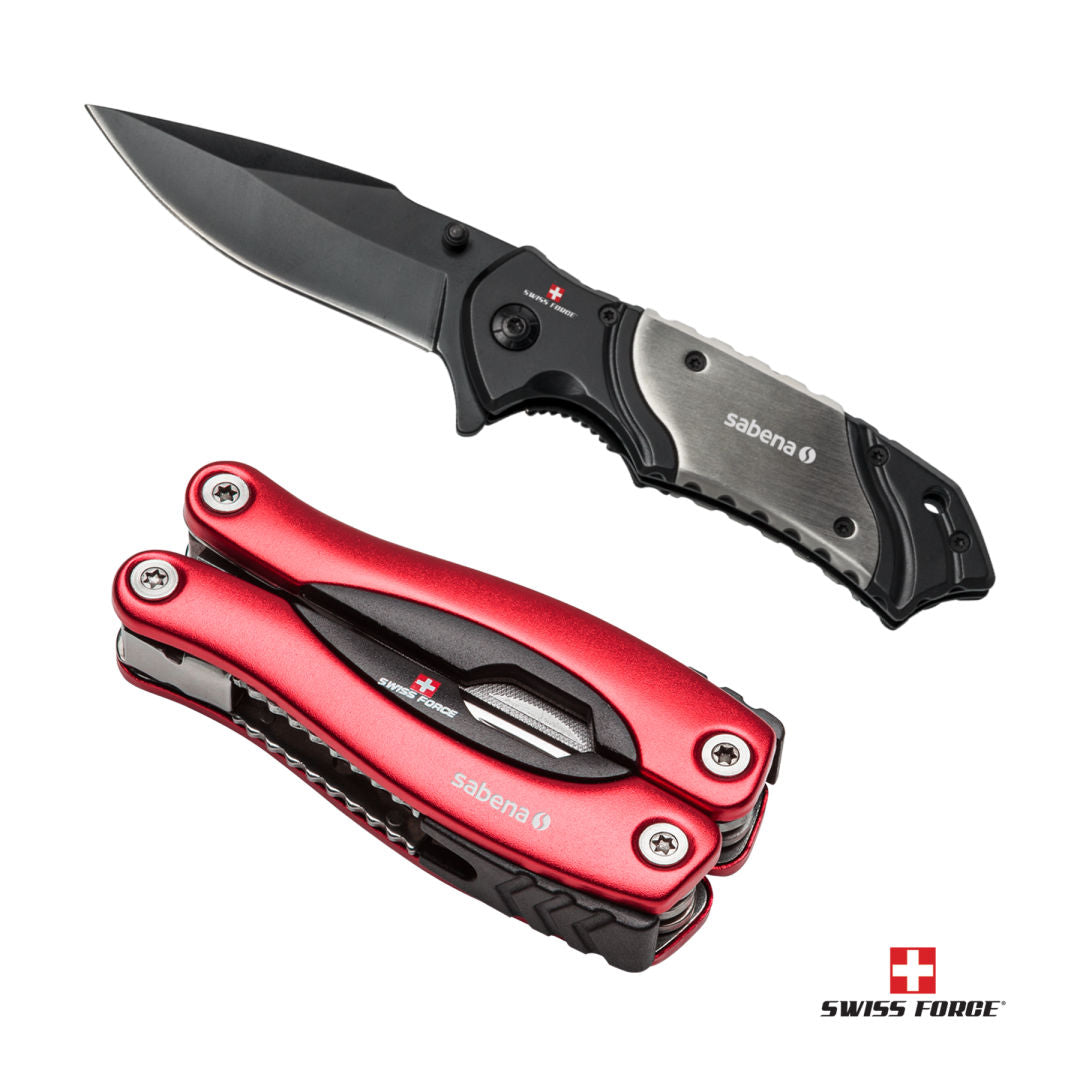 Swiss Force® Toolman Gift Set – Red