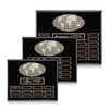 World Globe Perpetual Plaque — Horizontal Options