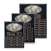 World Globe Perpetual Plaque — Vertical Options