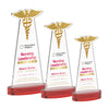 Caduceus VividPrint™ Award on Alberton Base