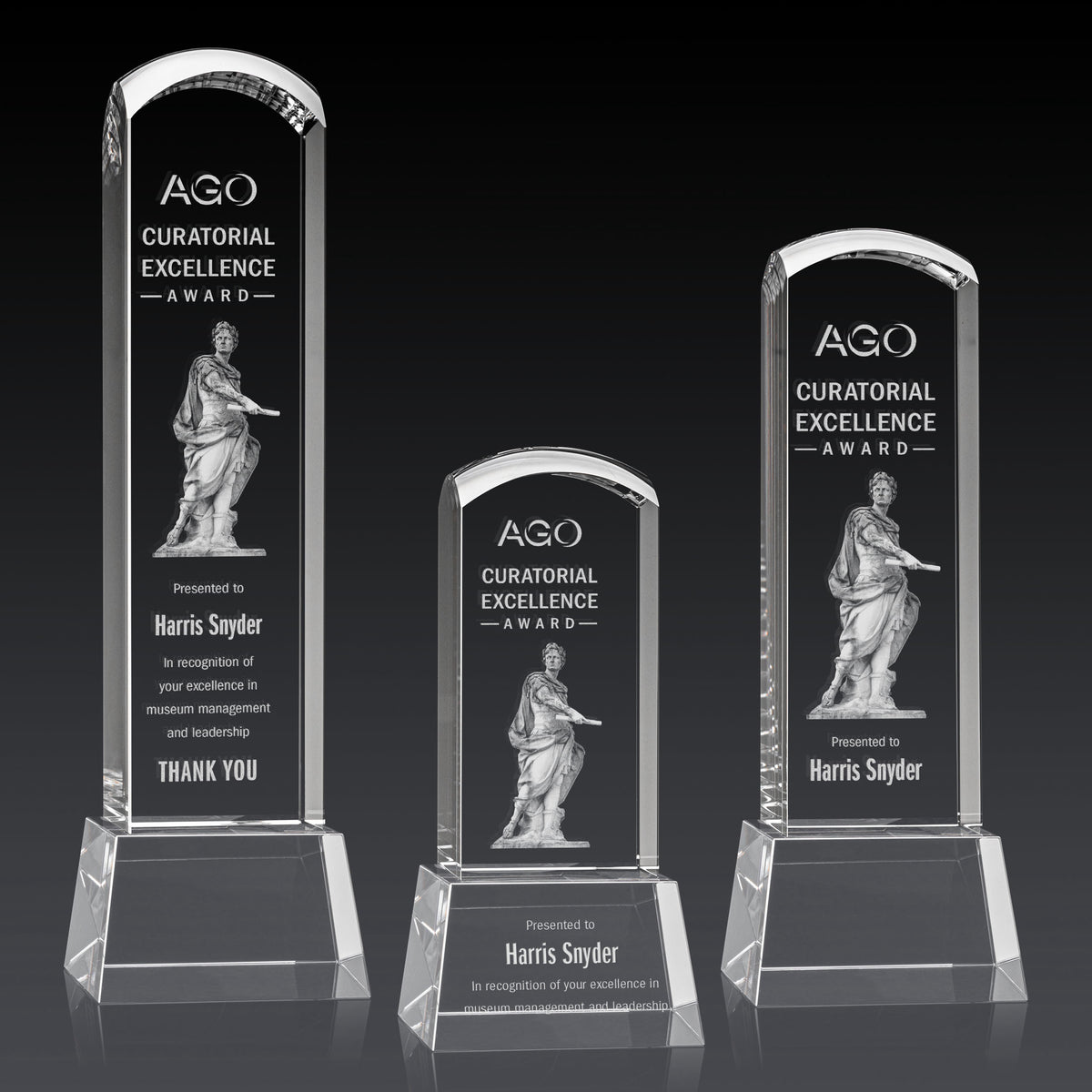 Silkwood 3D Award on Base