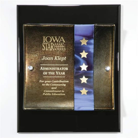 Curved Plaque