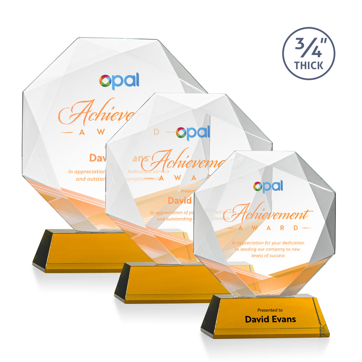 Bradford VividPrint™ Award on Newhaven Base