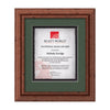 Terrene Artisan Paper Certificate Framed Award