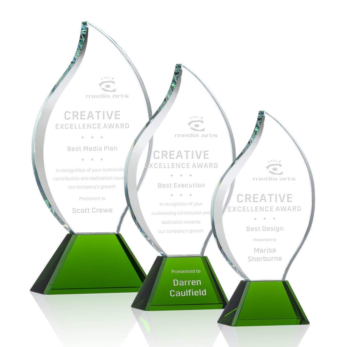 Norina Flame Award - Green