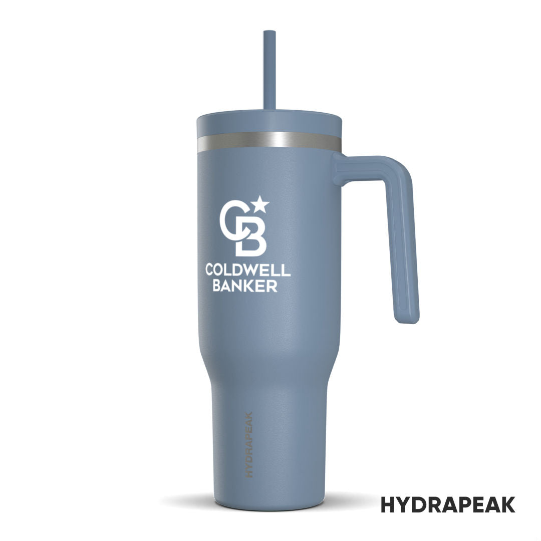 Hydrapeak® Voyager Tumbler w/Straw Lid - 40oz — Modern Blue — HYP1001-MB