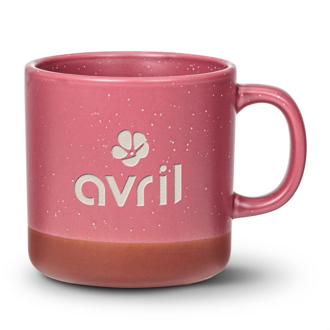Cyrene Mug - 14oz — Matte Pink — MUG7851-PI