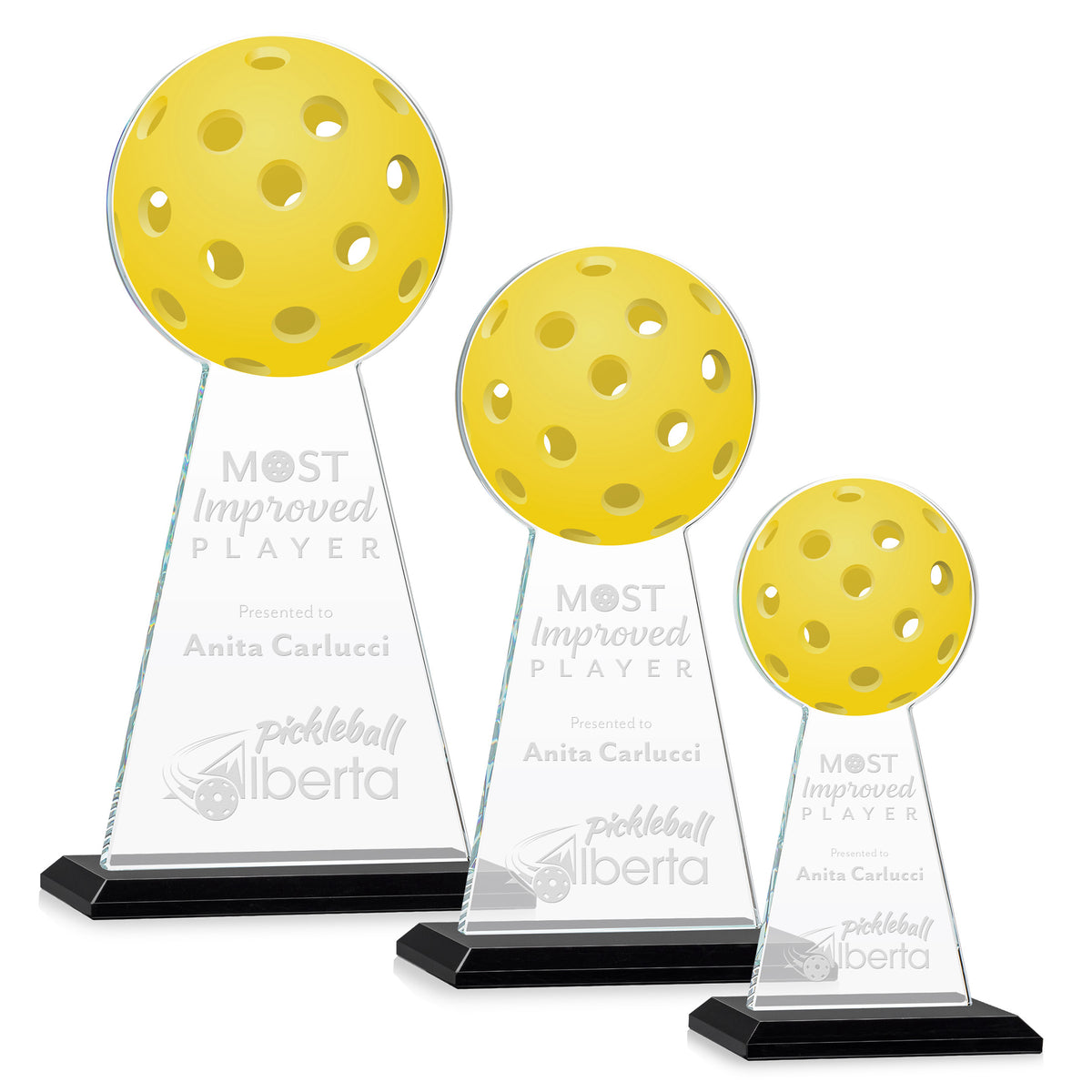 Edenwood Pickleball Award - Black