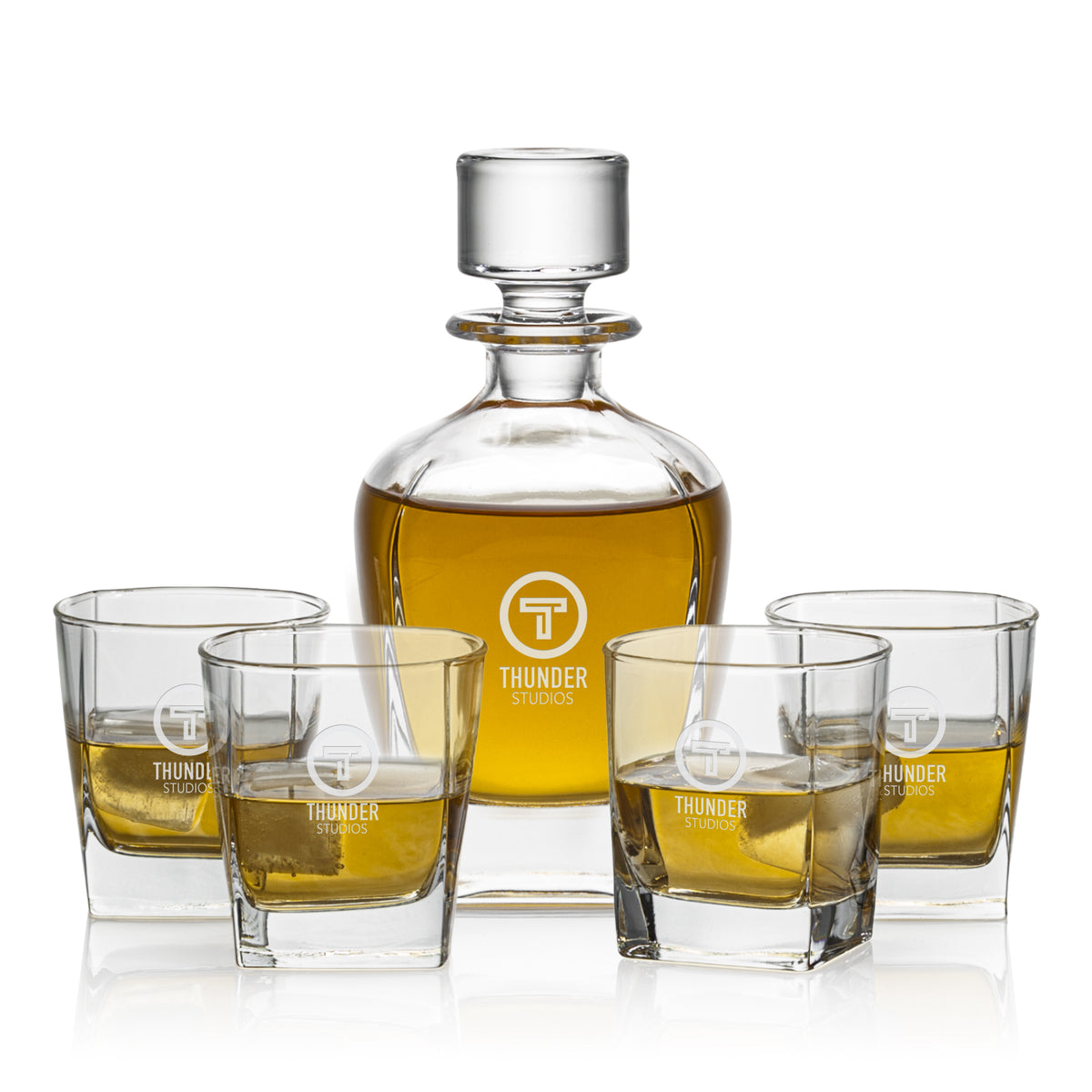 Sterling Decanter Set