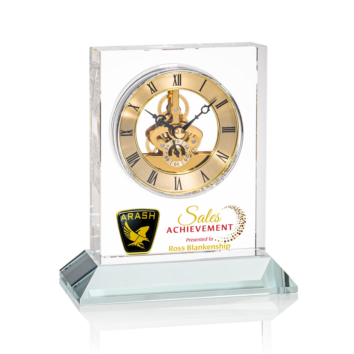Ashland VividPrint™ Clock on Base